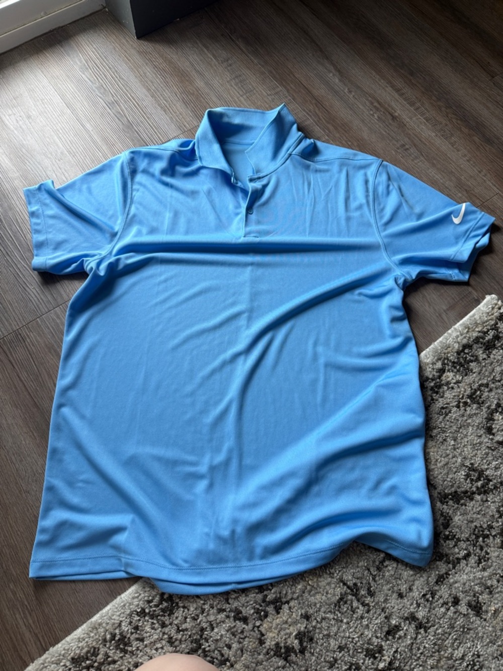 Nike Men’s Light Blue Performance Polo